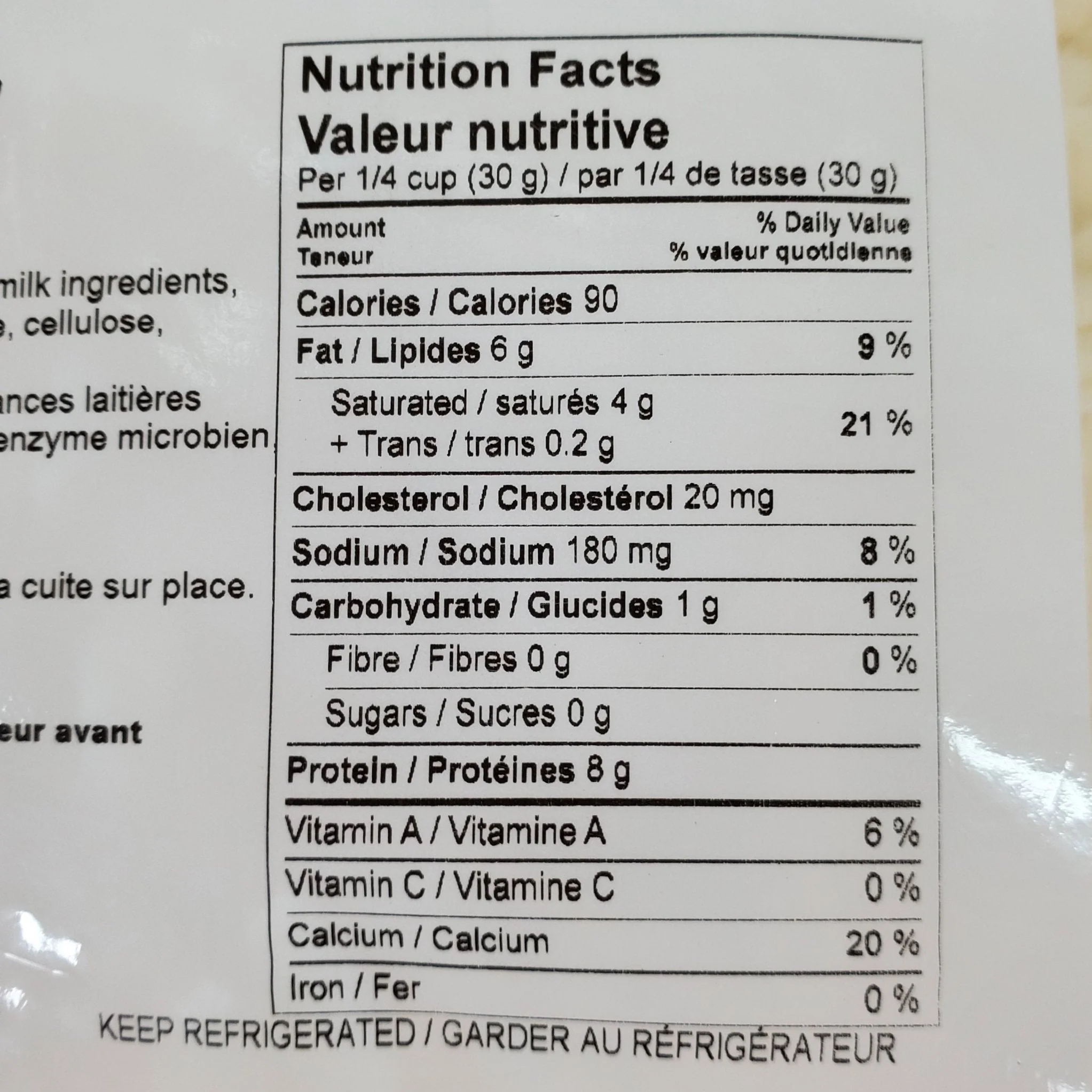 Saputo - Cheese - 17% M.G. - Pizza Mozzarella - Image 2