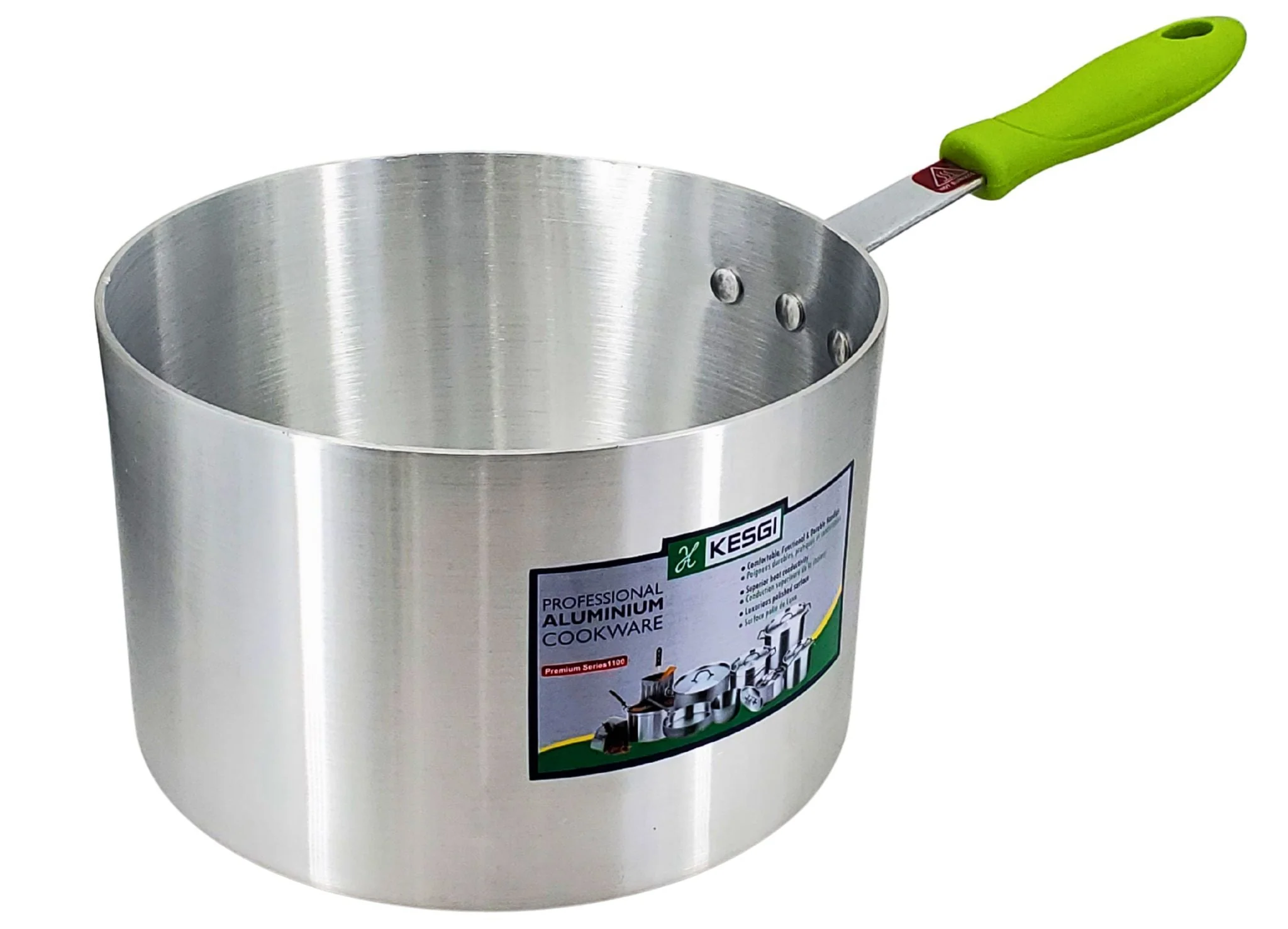 Sauce Pan 7.5L - 3mm - 9.5"x6.3" w/Lid - Image 2