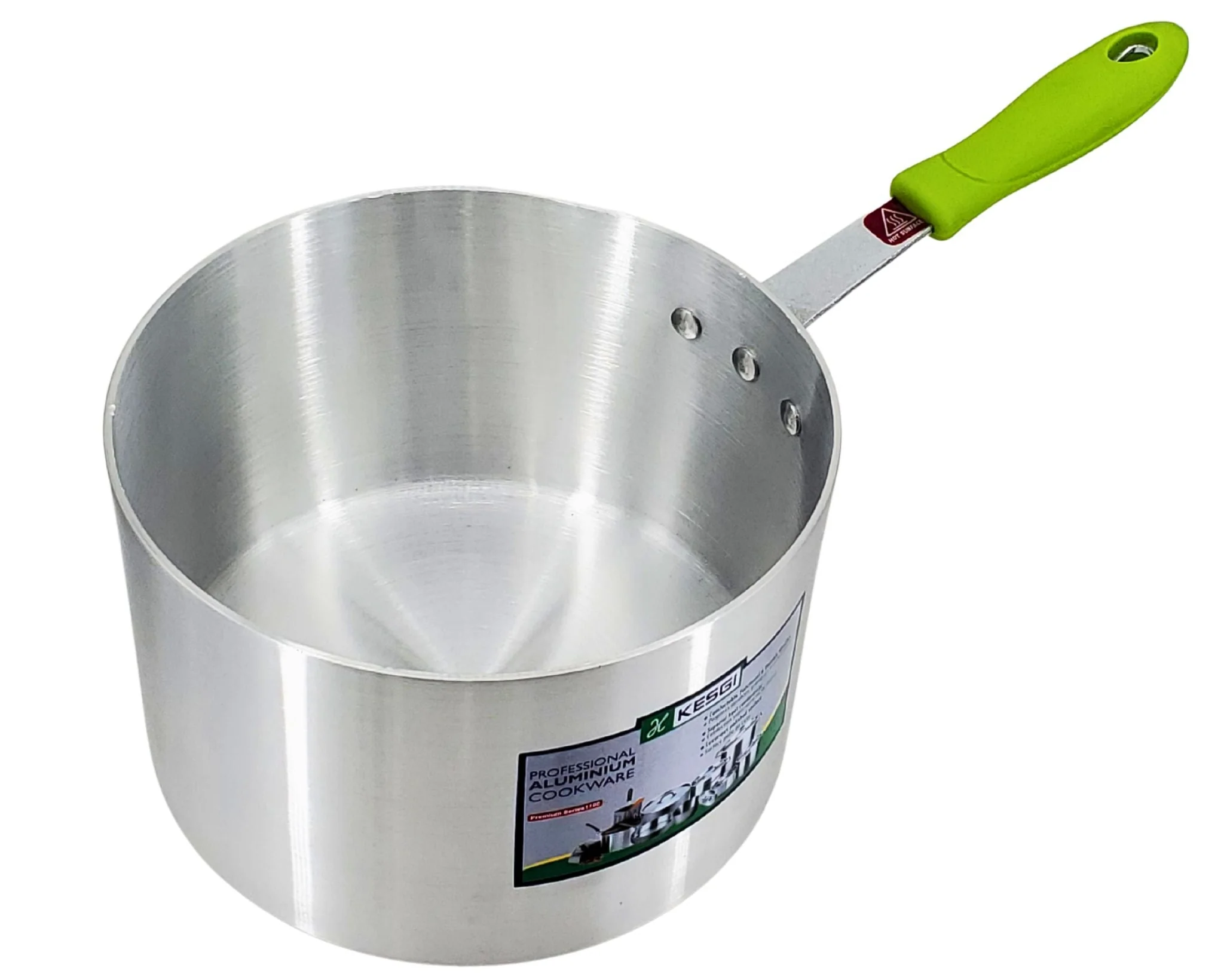 Sauce Pan 7.5L - 3mm - 9.5"x6.3" w/Lid - Image 3