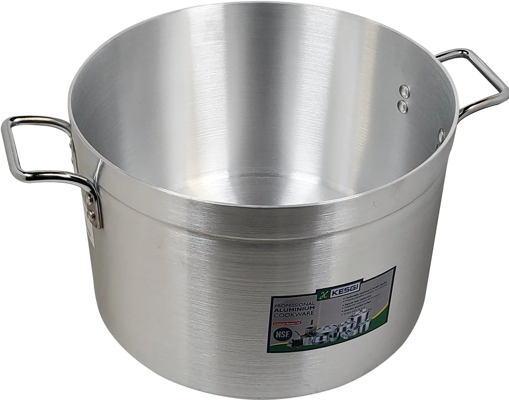 Sauce Pot 23L - 4mm 14"x9.5" w/Lid - Image 3