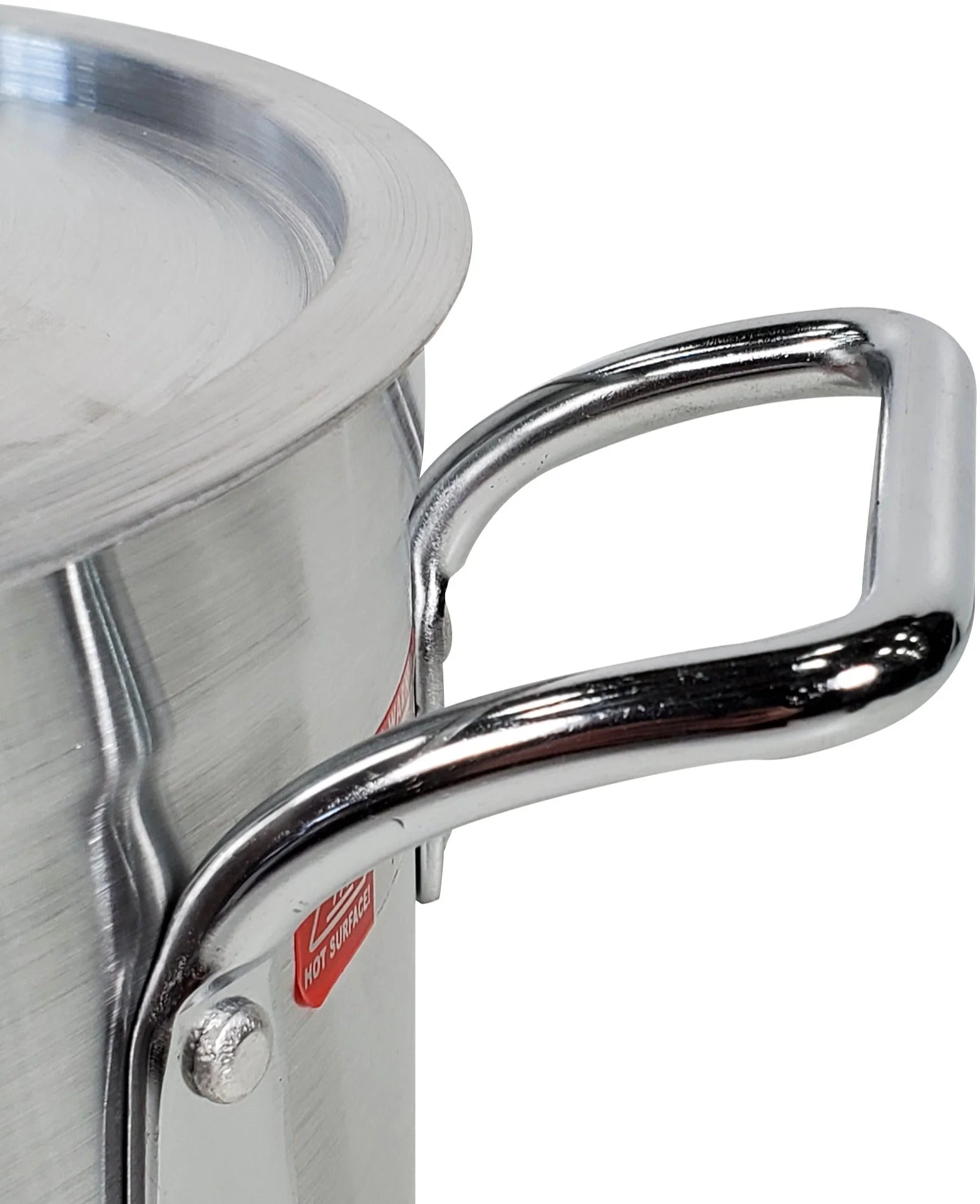 Sauce Pot 5L - 4mm 8.6"x5.5" w/Lid - Image 3