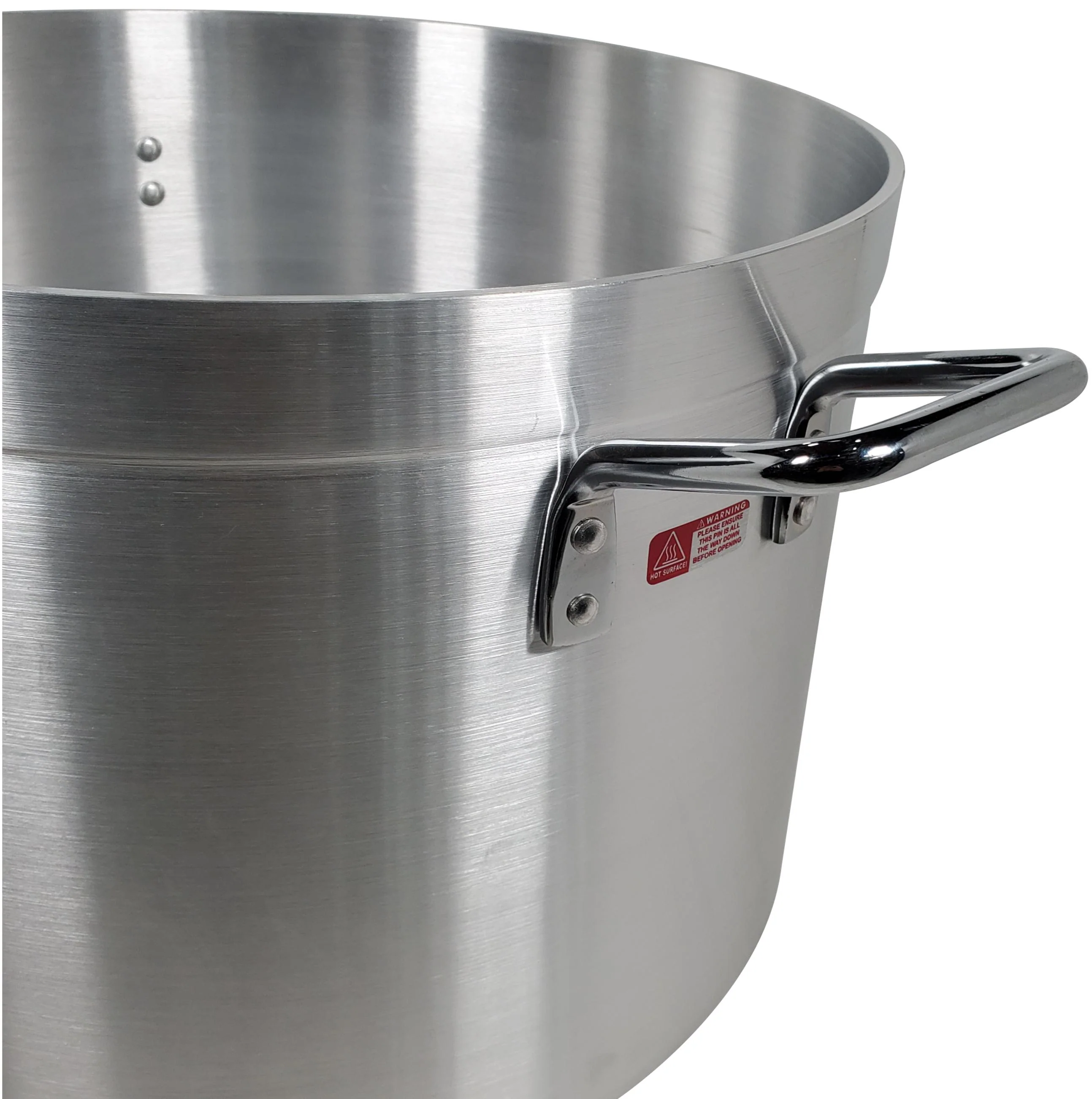 Sauce Pot 68L - 6mm 19.5"x13.5" w/Lid - Image 4