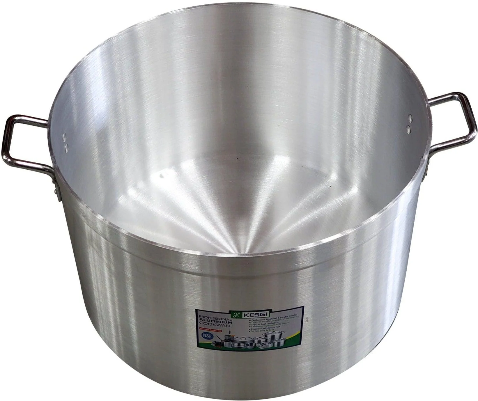 Sauce Pot 88L - 7mm 21.7"x14" w/Lid - Image 2