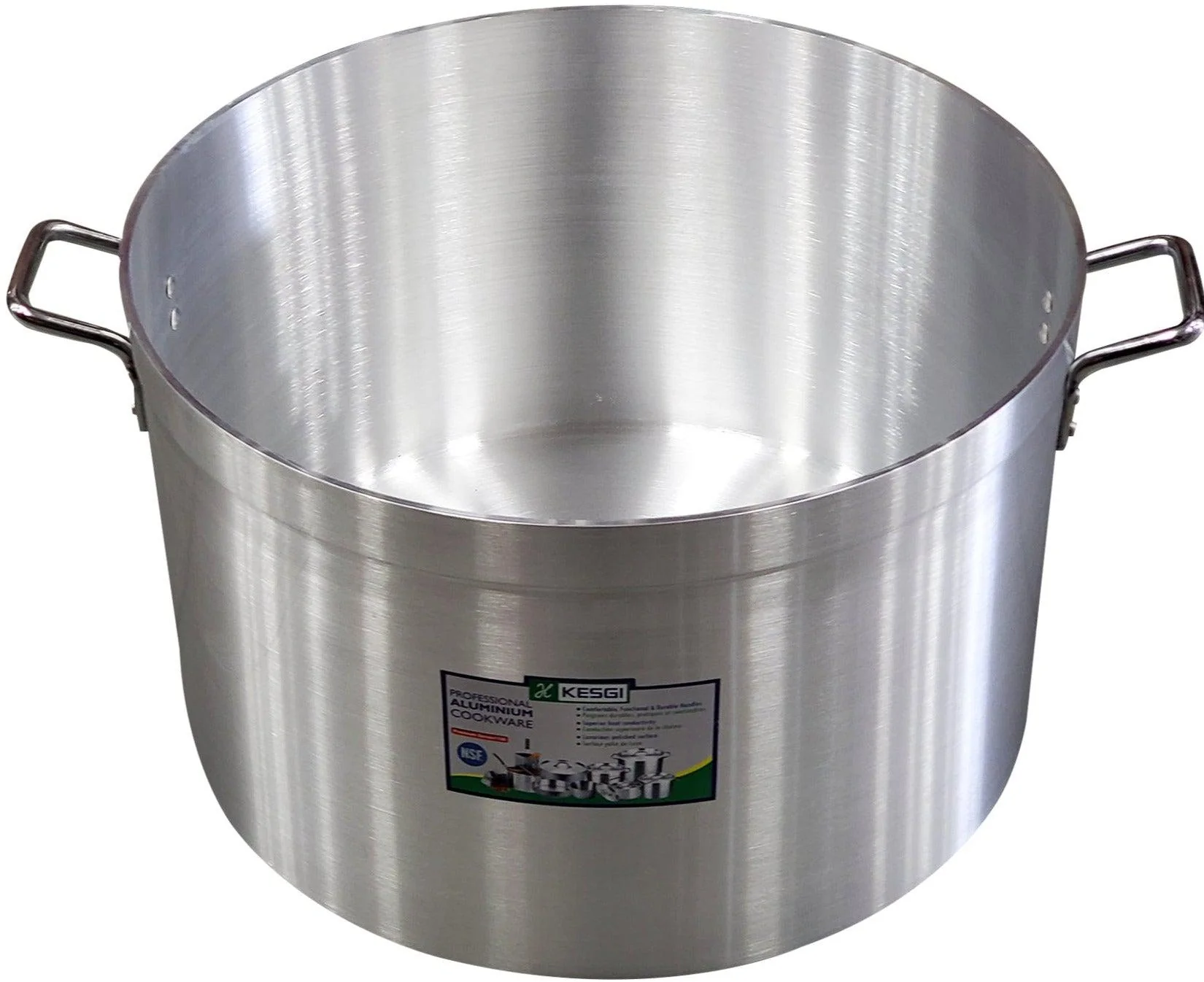 Sauce Pot 113L - 6mm 23.6"x14.5" w/Lid - Image 2