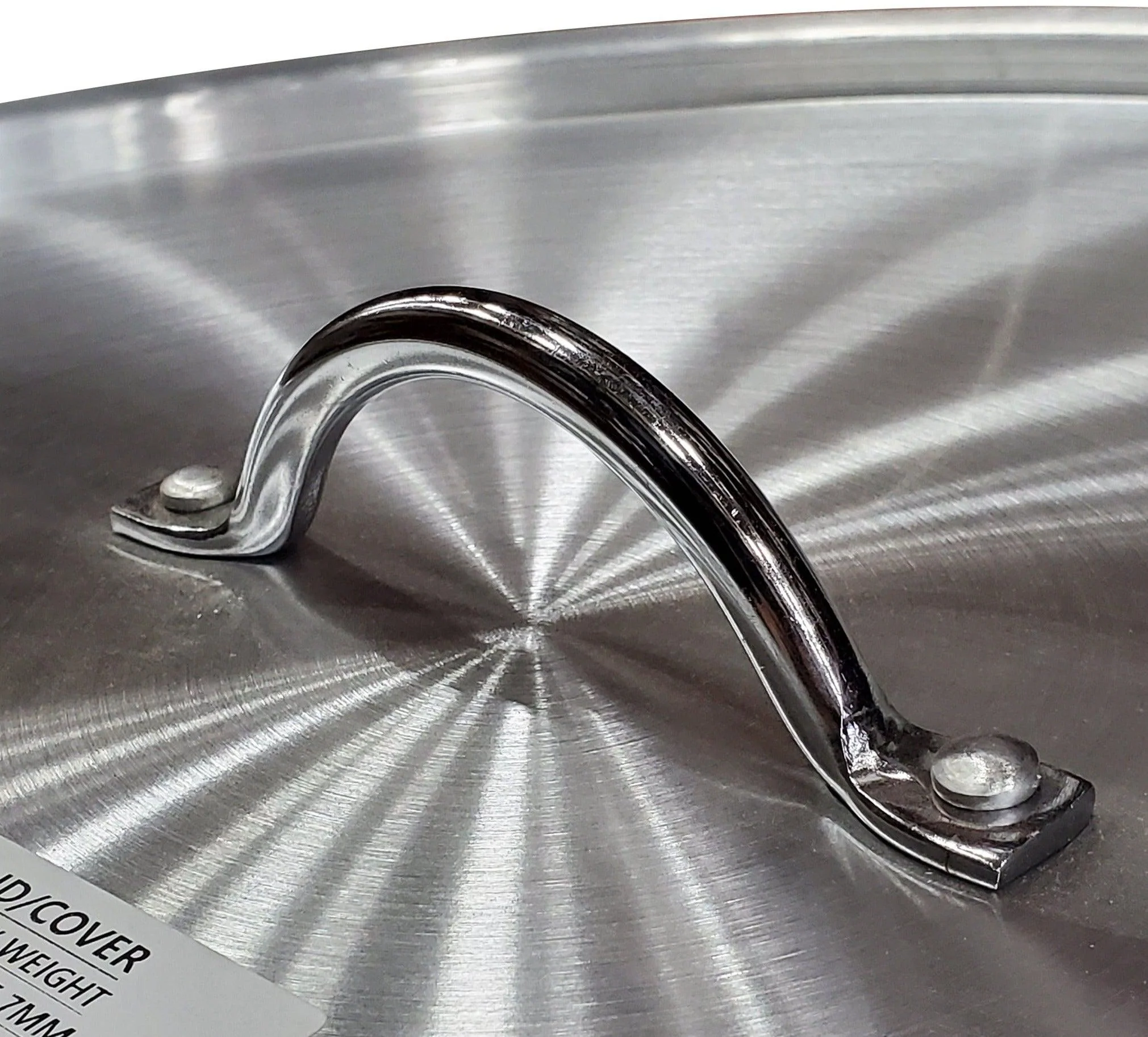 Sauce Pot 113L - 6mm 23.6"x14.5" w/Lid - Image 3