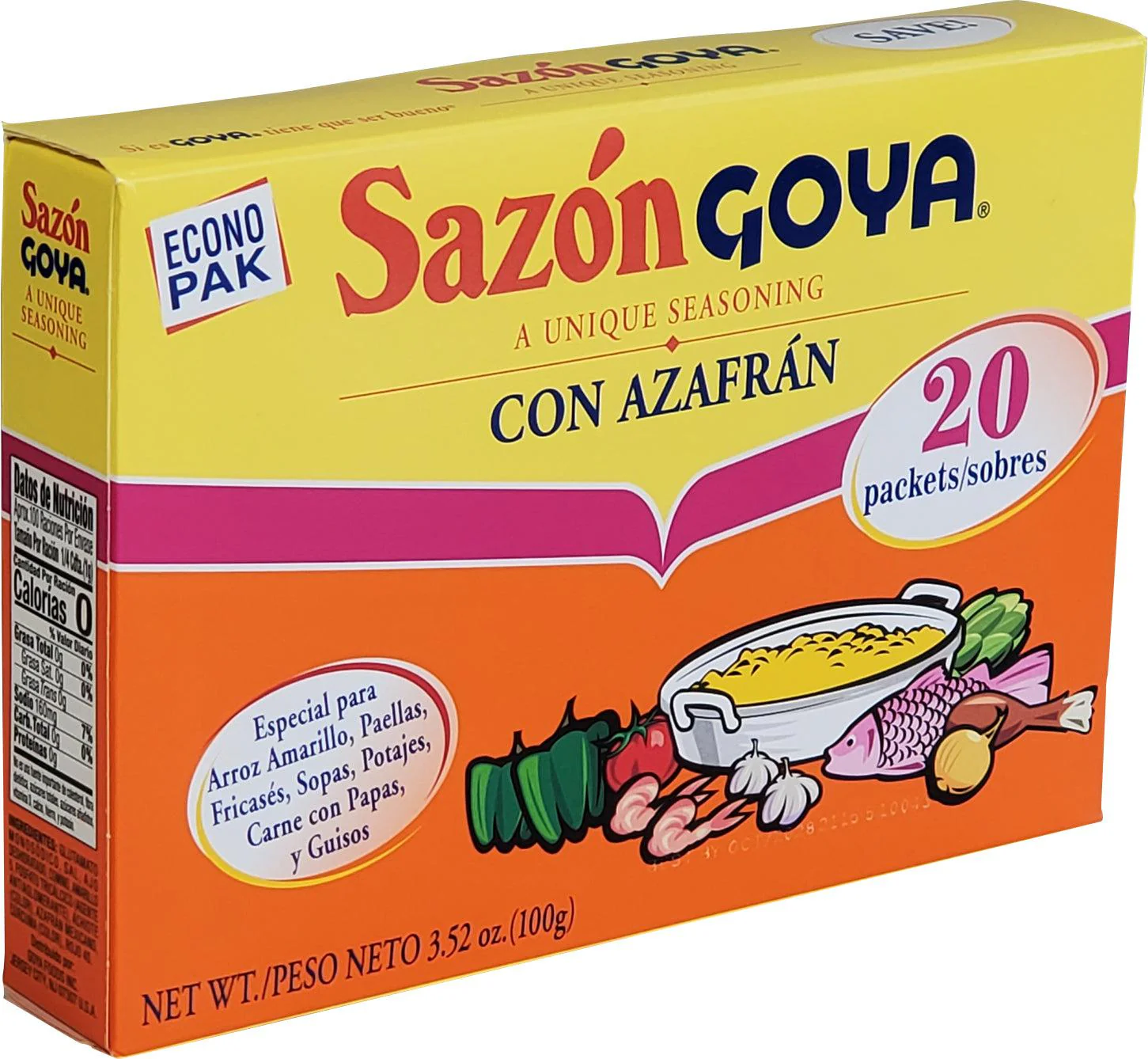 Sazon/Goya - Azafran (Saffron) - Econopak - Image 2