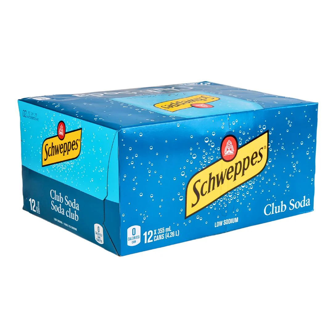 Schweppes - Club Soda - Cans - Image 3