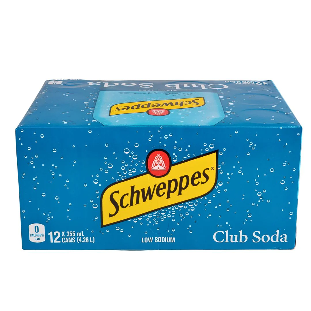 Schweppes - Club Soda - Cans - Image 4