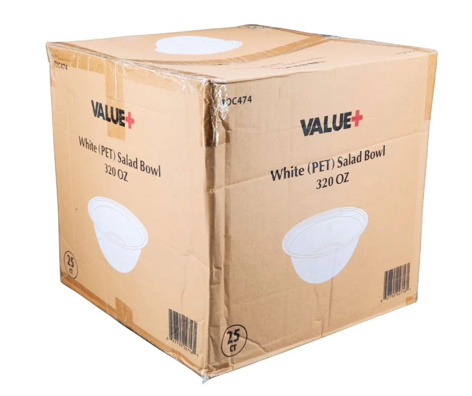 Value+ - 320oz Salad Bowl - PET - White - SRZ320 - Image 4
