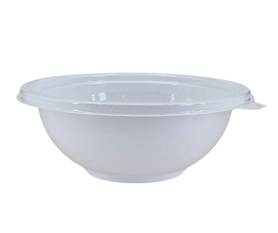 Value+ - 48oz Salad Bowl - PET - White - Image 3