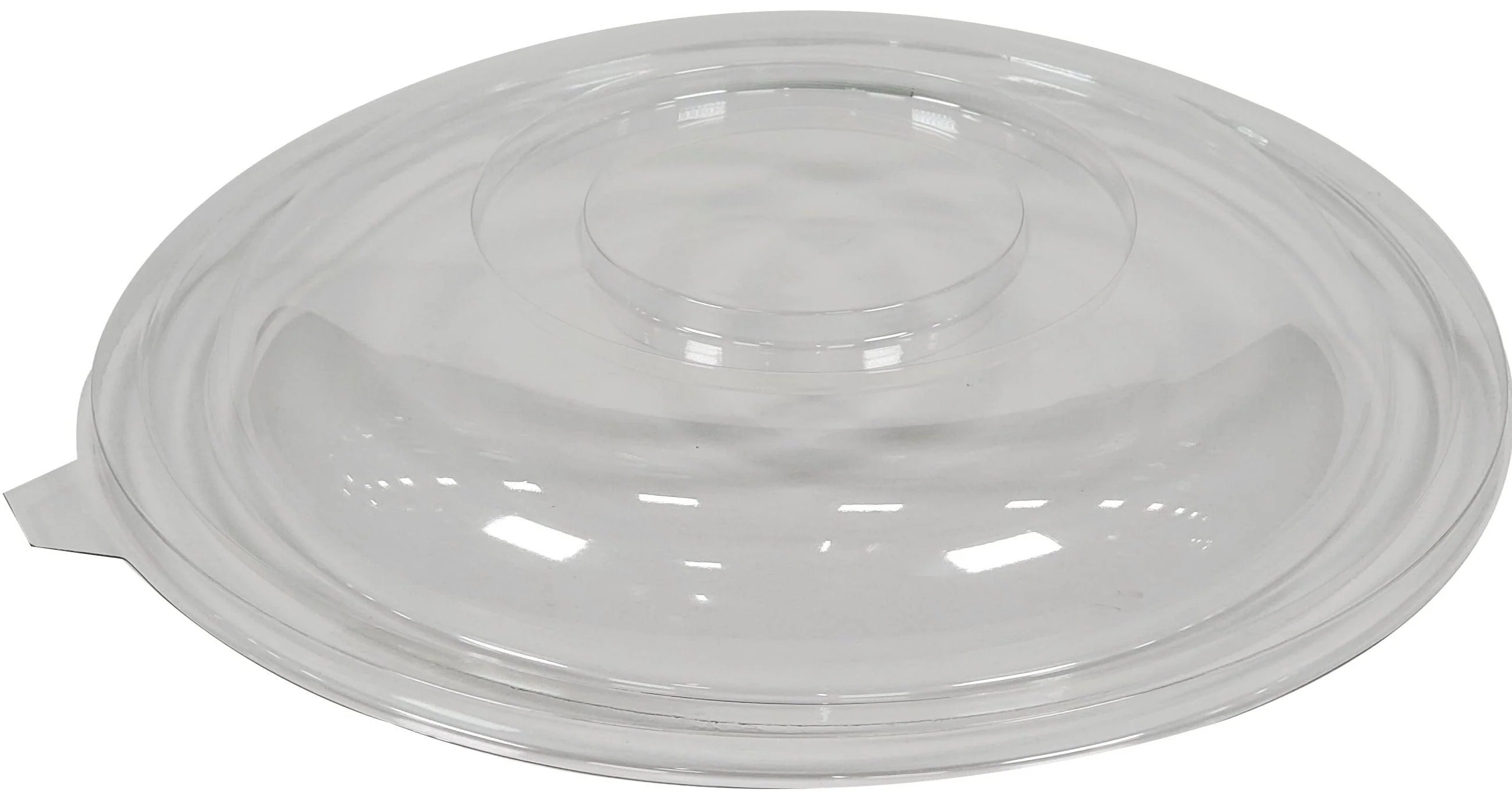 Value+ - Clear Dome Lid for 160oz Salad Bowls - L-SRZ160 - Image 2