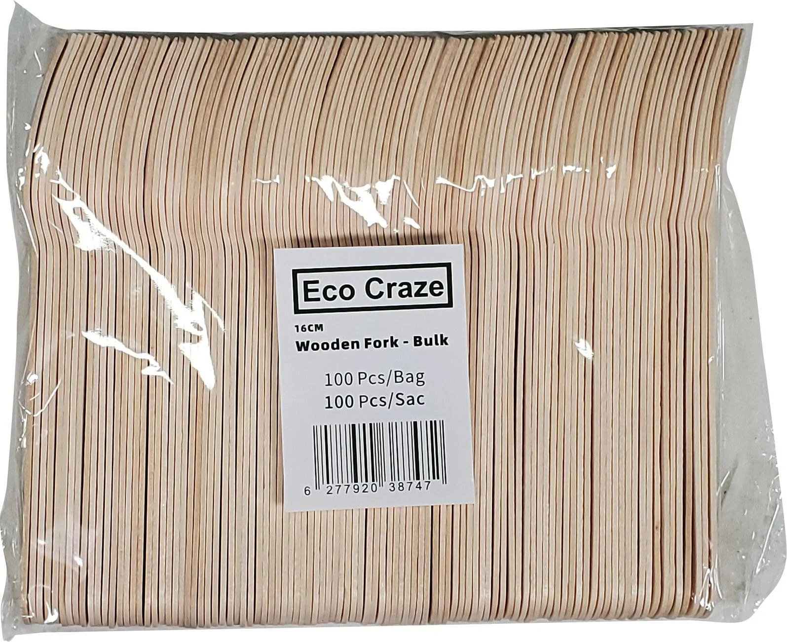 Eco-Craze - Wooden Fork - Image 3