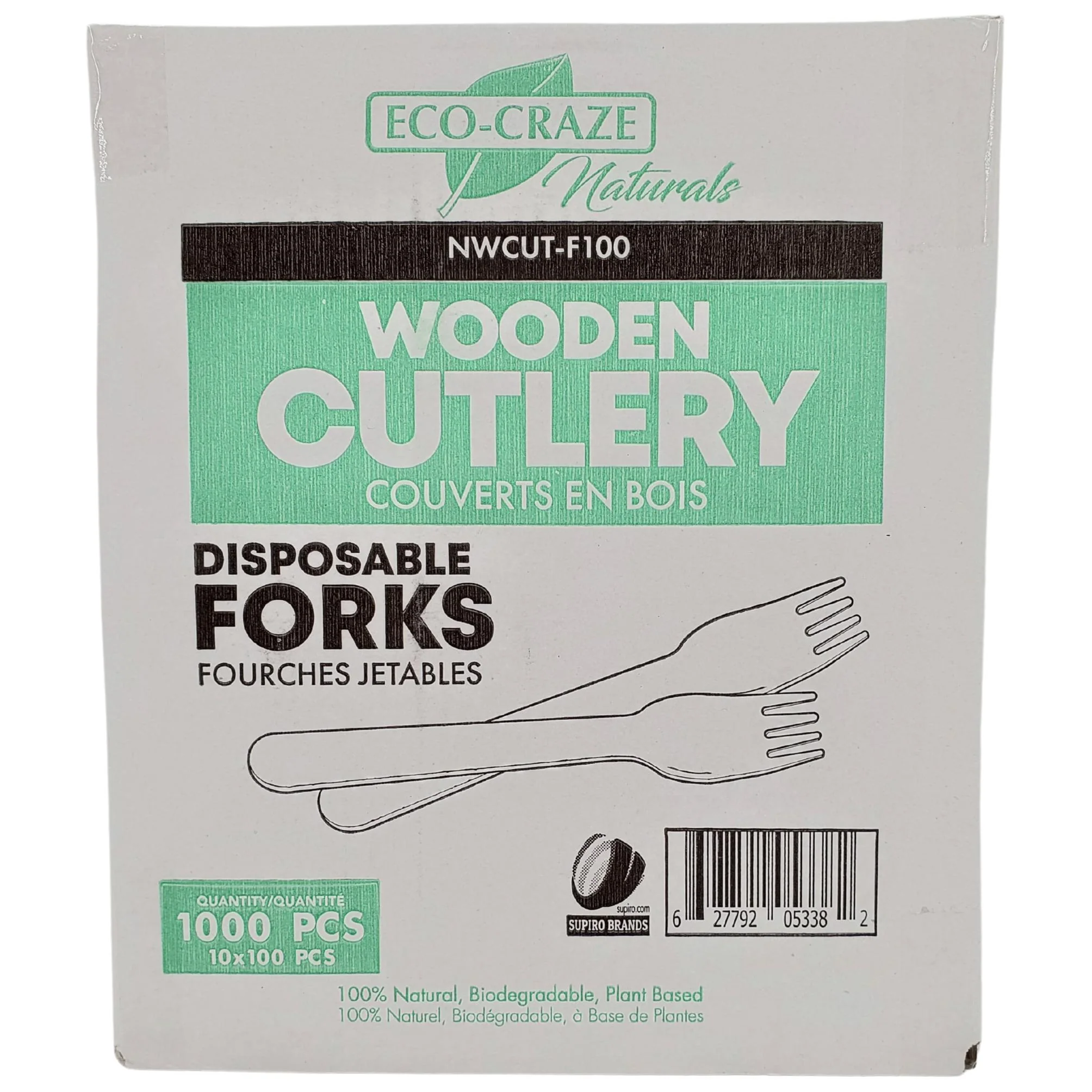 Eco-Craze - Wooden Fork - Image 4