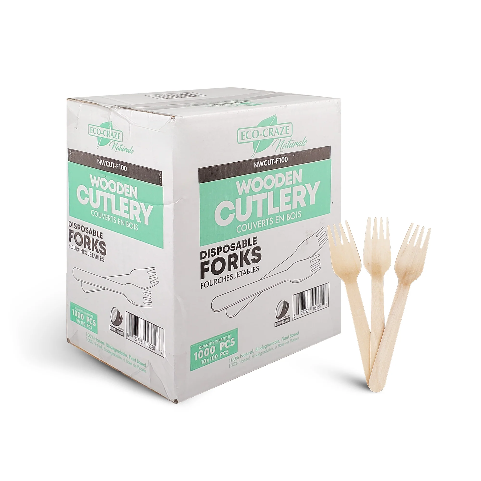 Eco-Craze - Wooden Fork - Image 5