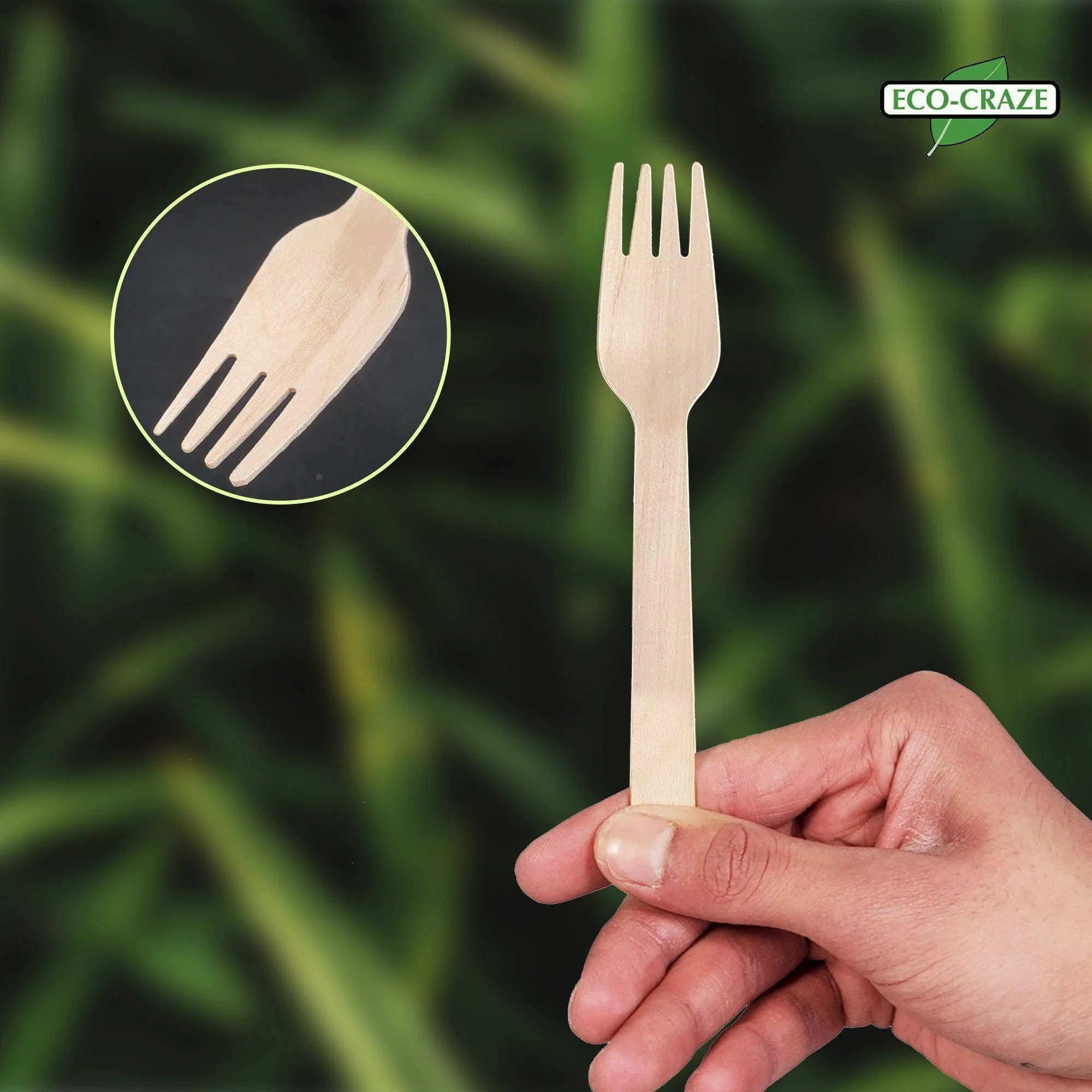 Eco-Craze - Wooden Fork - Image 8