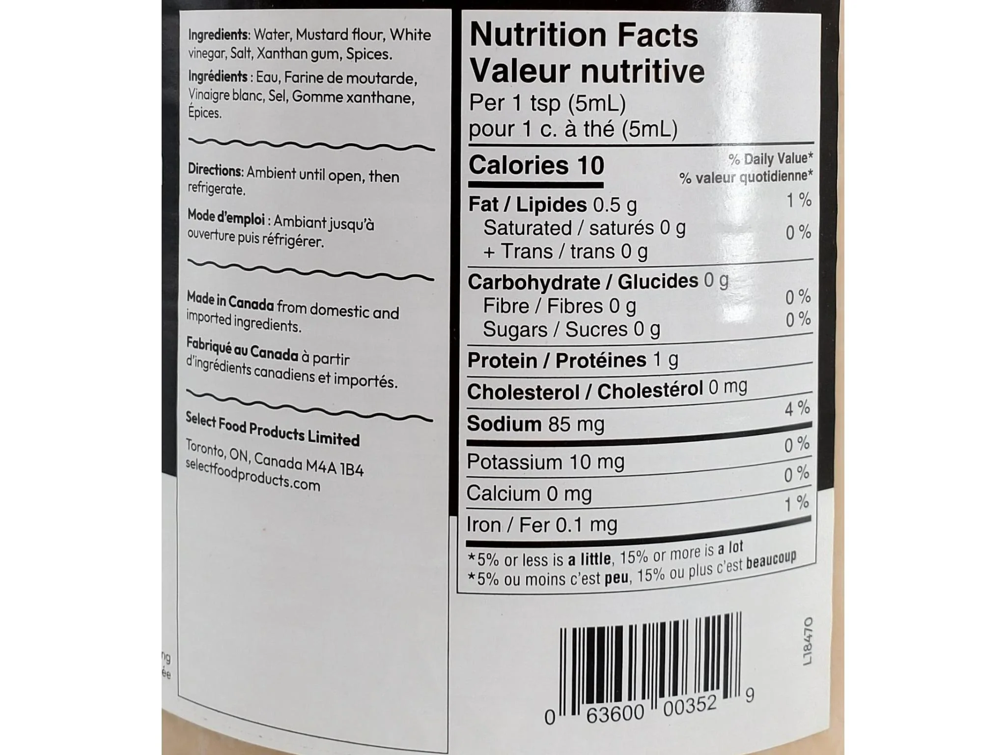 Select - Dijon Mustard 4 Lt - Image 4