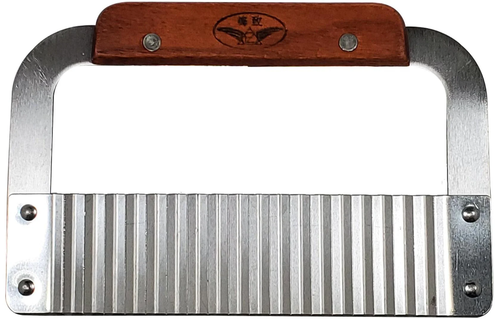 Crinkle Cutter - 7" - SS - Wood Handle - SAG703020 - Image 2