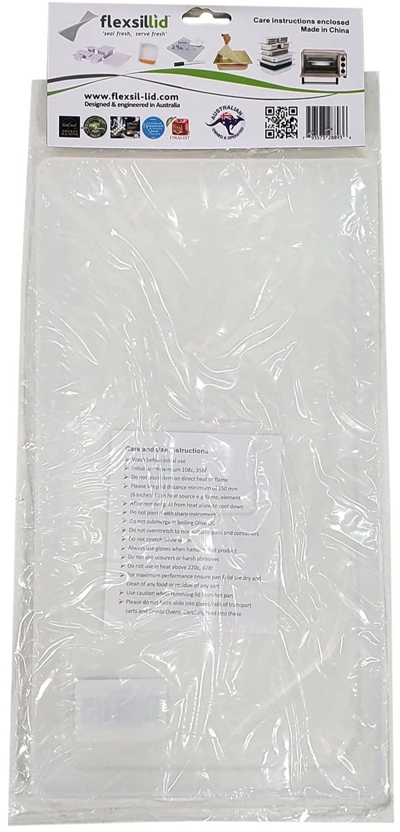 CLR - Flexsil Food Pan Lid - 1/3 Size - Image 2