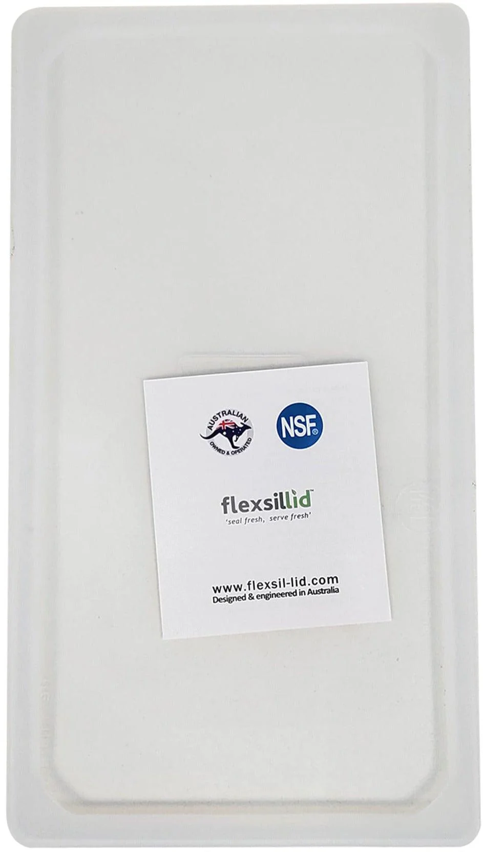 CLR - Flexsil Food Pan Lid - 1/3 Size - Image 3