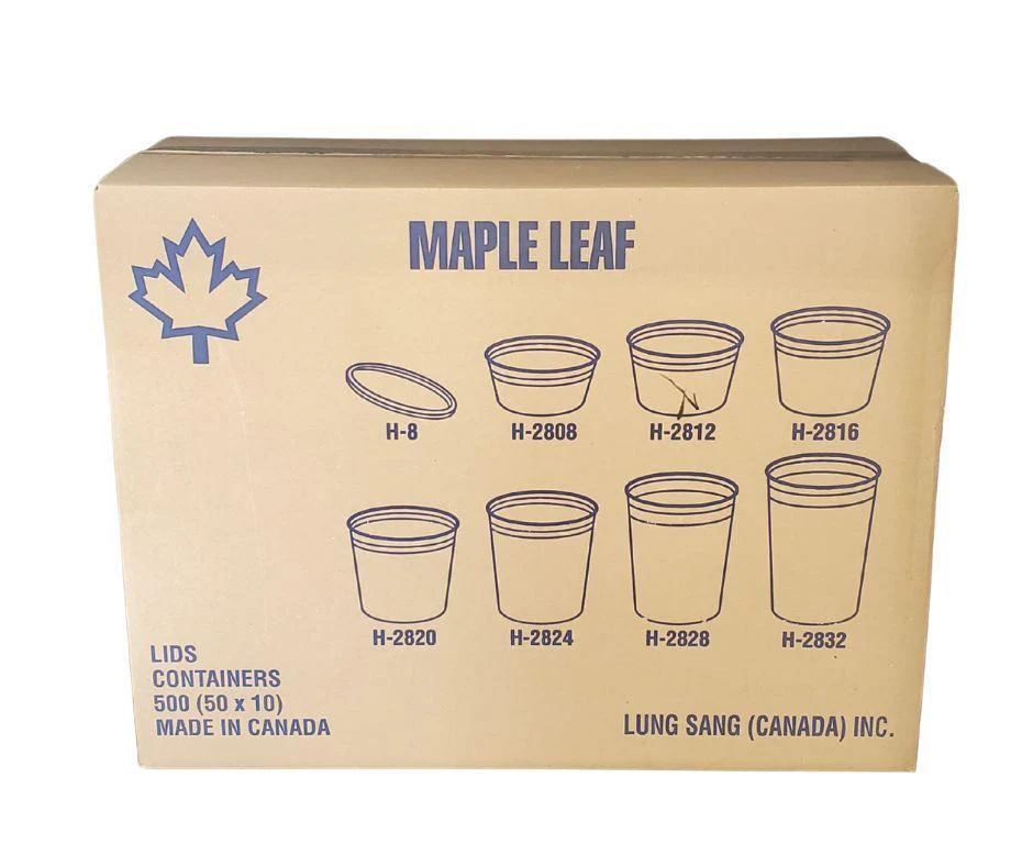 Maple - H2812 - Heavy Duty Deli Container - 12oz - Image 5