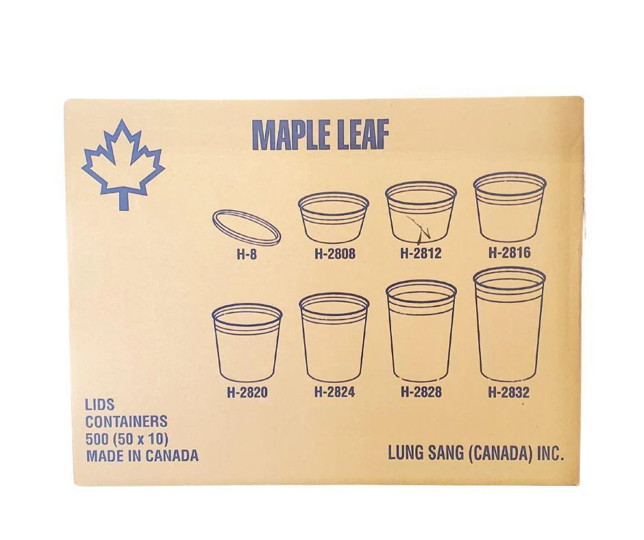Maple - H2812 - Heavy Duty Deli Container - 12oz - Image 6