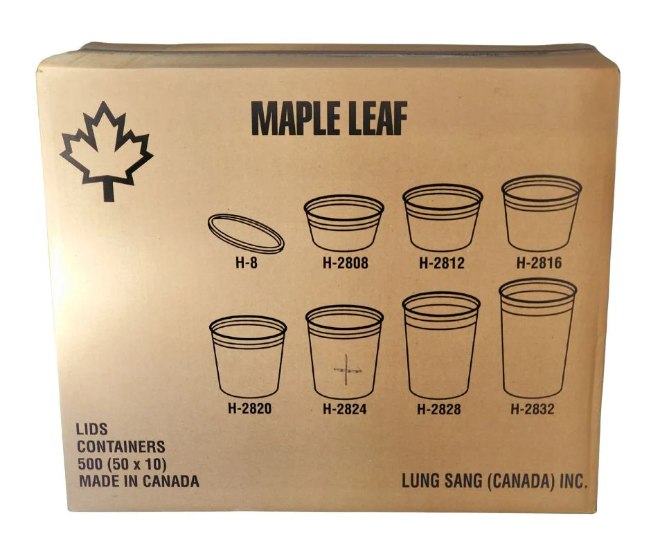 Maple - H2824 - Heavy Duty Deli Container - 24oz - Image 3