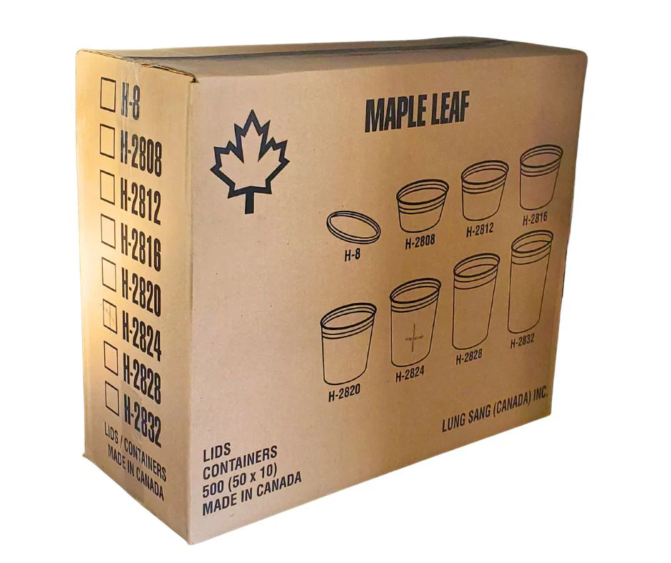 Maple - H2824 - Heavy Duty Deli Container - 24oz - Image 4