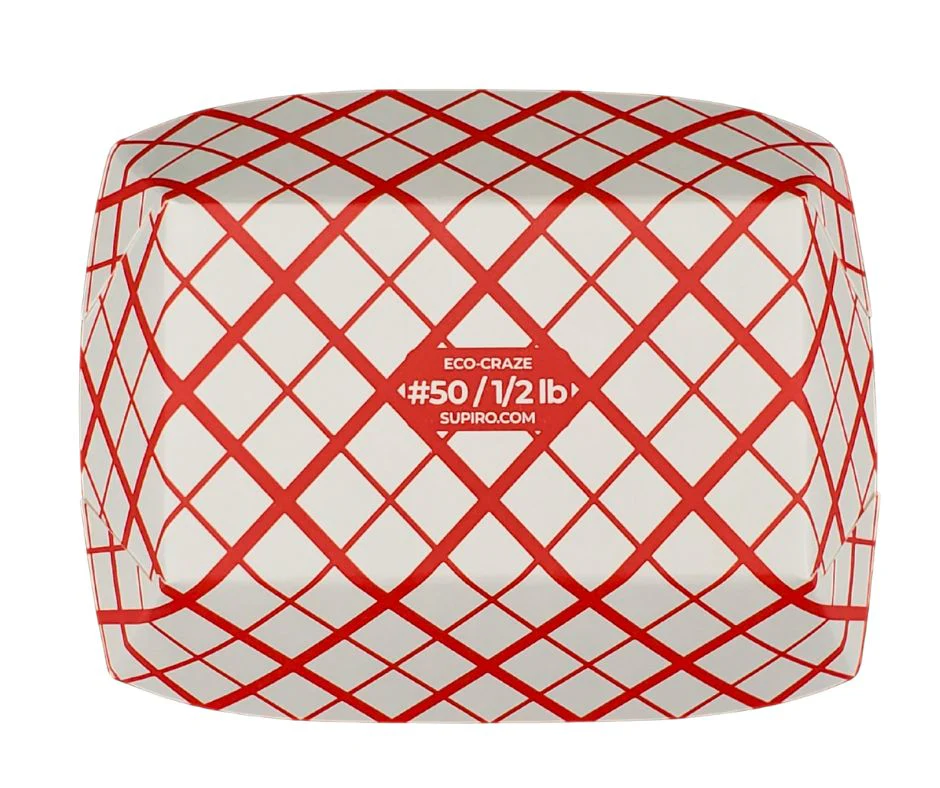 Eco-Craze - Food Trays - 1/2 lb - #50 - Image 4