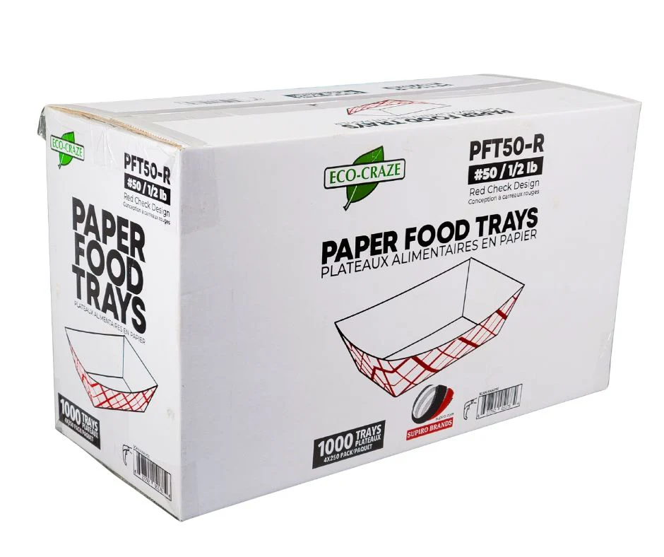 Eco-Craze - Food Trays - 1/2 lb - #50 - Image 6