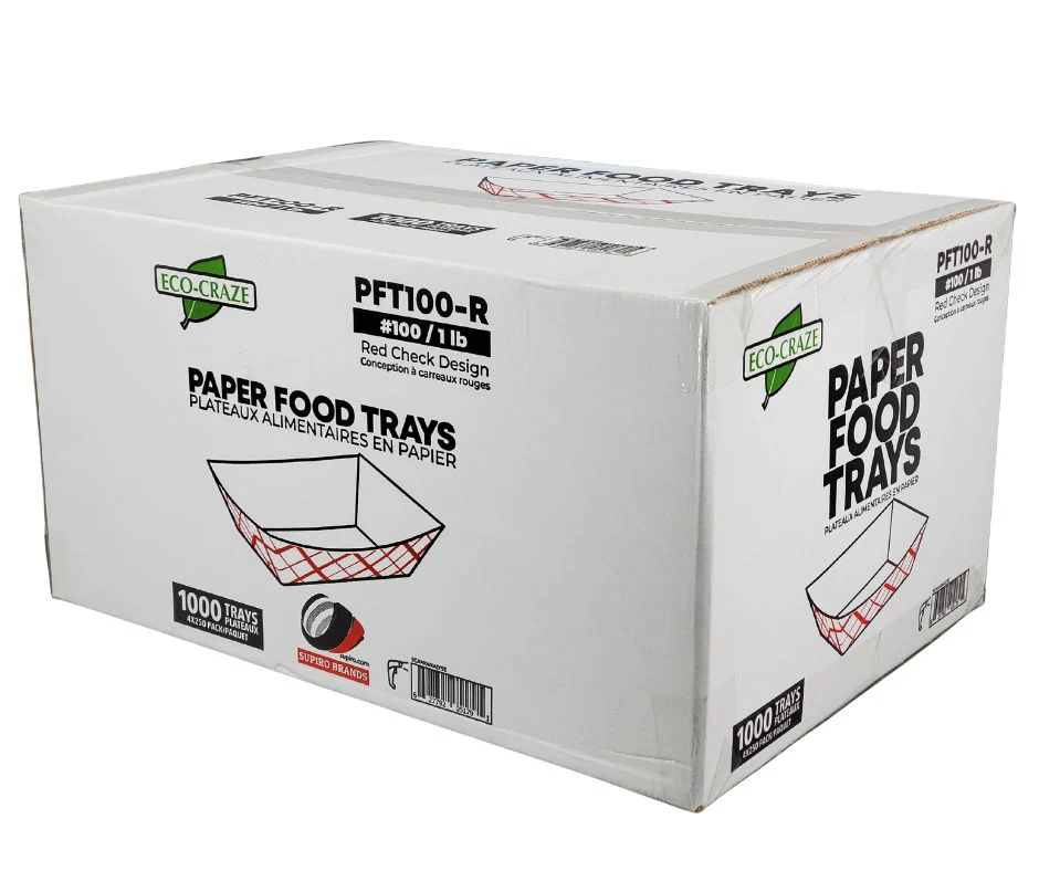 Eco-Craze - Food Trays - 1 lb - #100 - Image 6