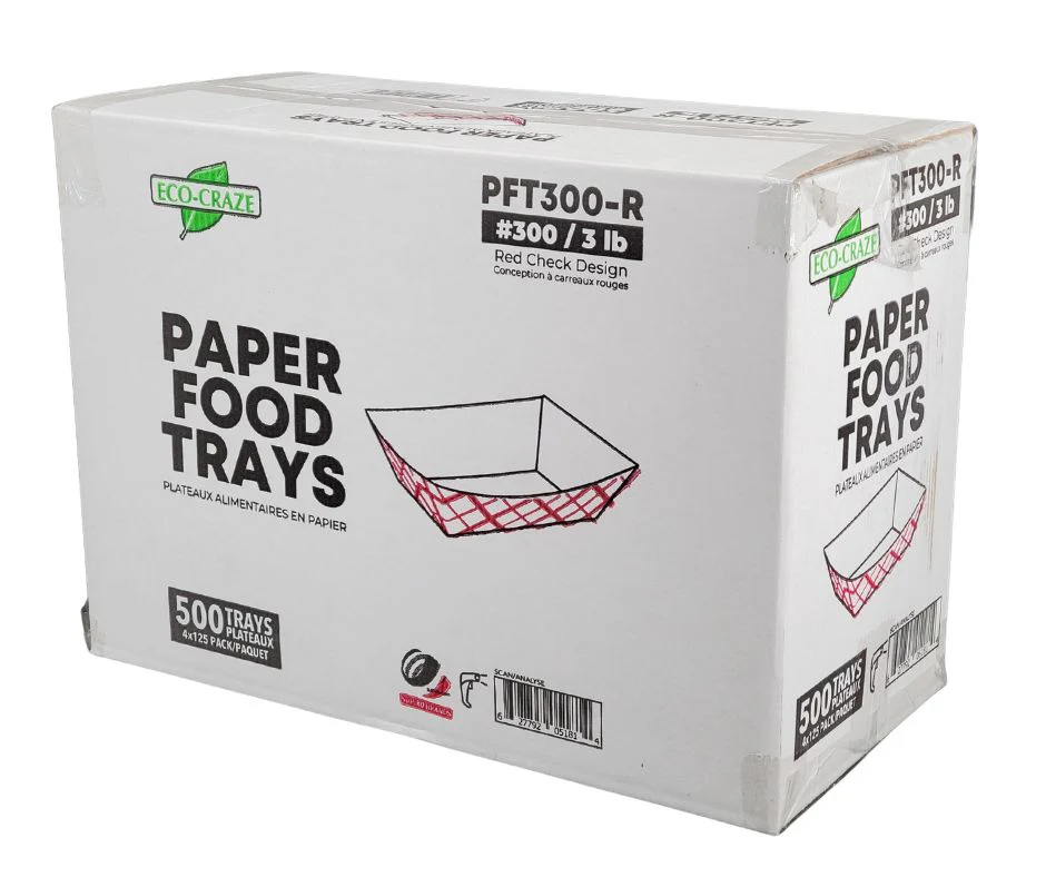 Eco-Craze - Food Trays - 3 lb - #300 - Image 4