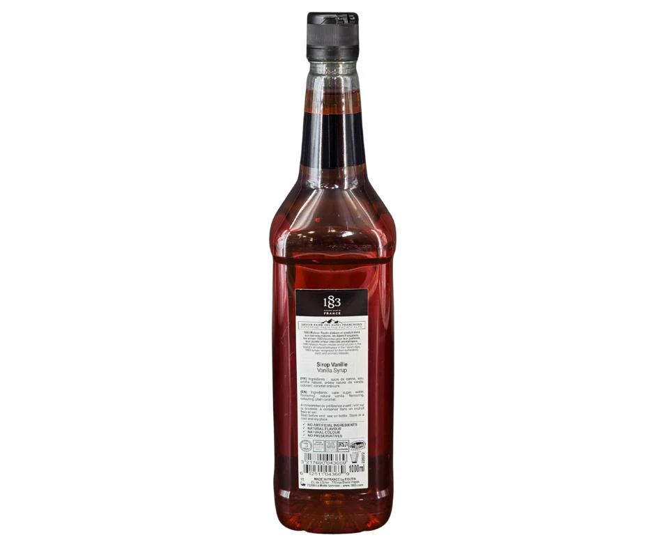 1883 - Syrup - Vanilla - PET - Image 2