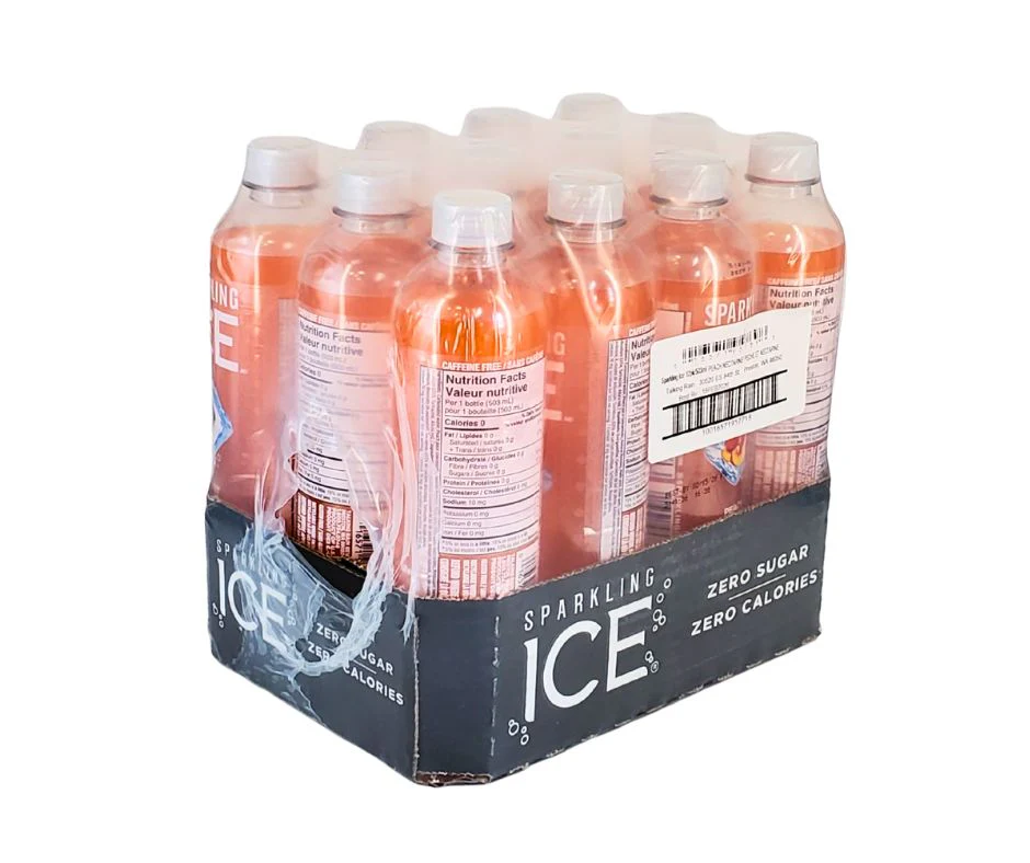 Sparkling Ice - Water Drink - Peach - Bottles - Image 5