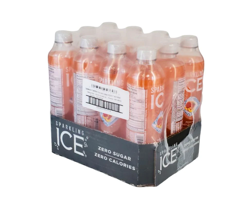 Sparkling Ice - Water Drink - Peach - Bottles - Image 6