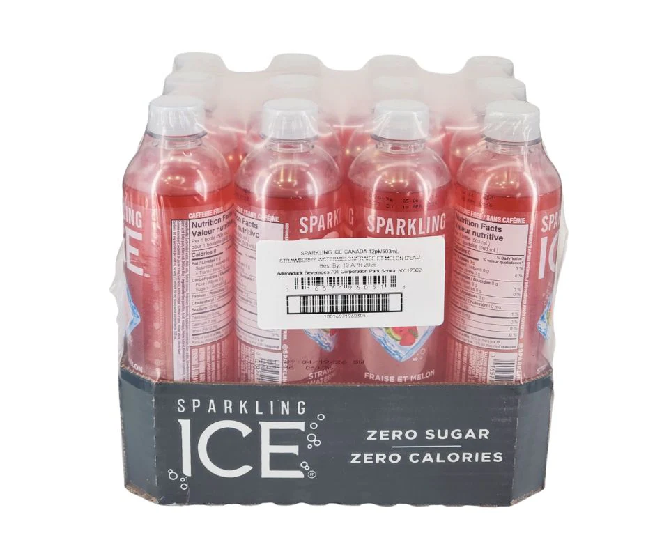 Sparkling Ice - Water Drink - Strawberry Watermelon - Bottles - Image 5