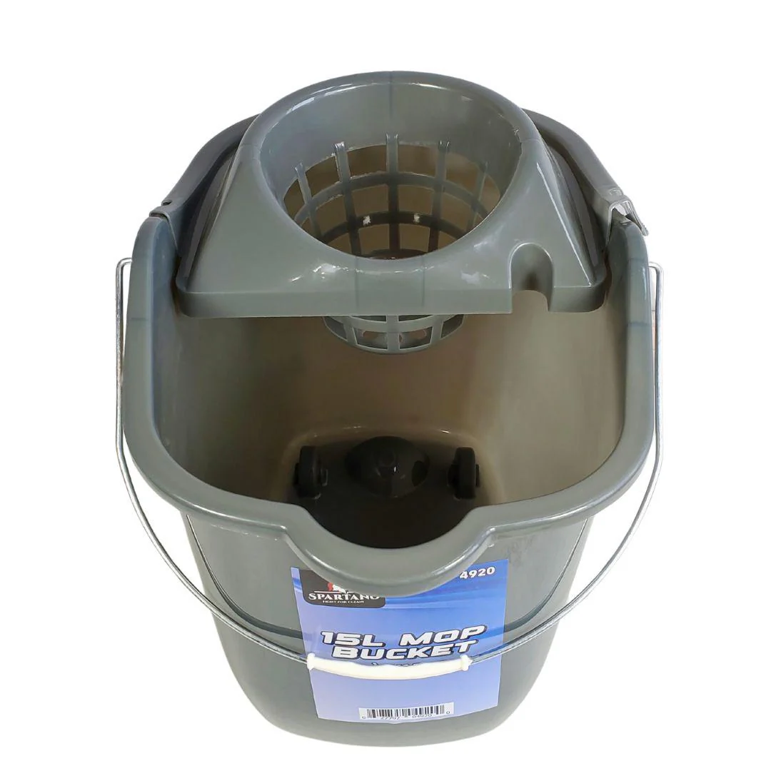 Spartano - 15L Mop Bucket - Grey - 4920 - Image 2
