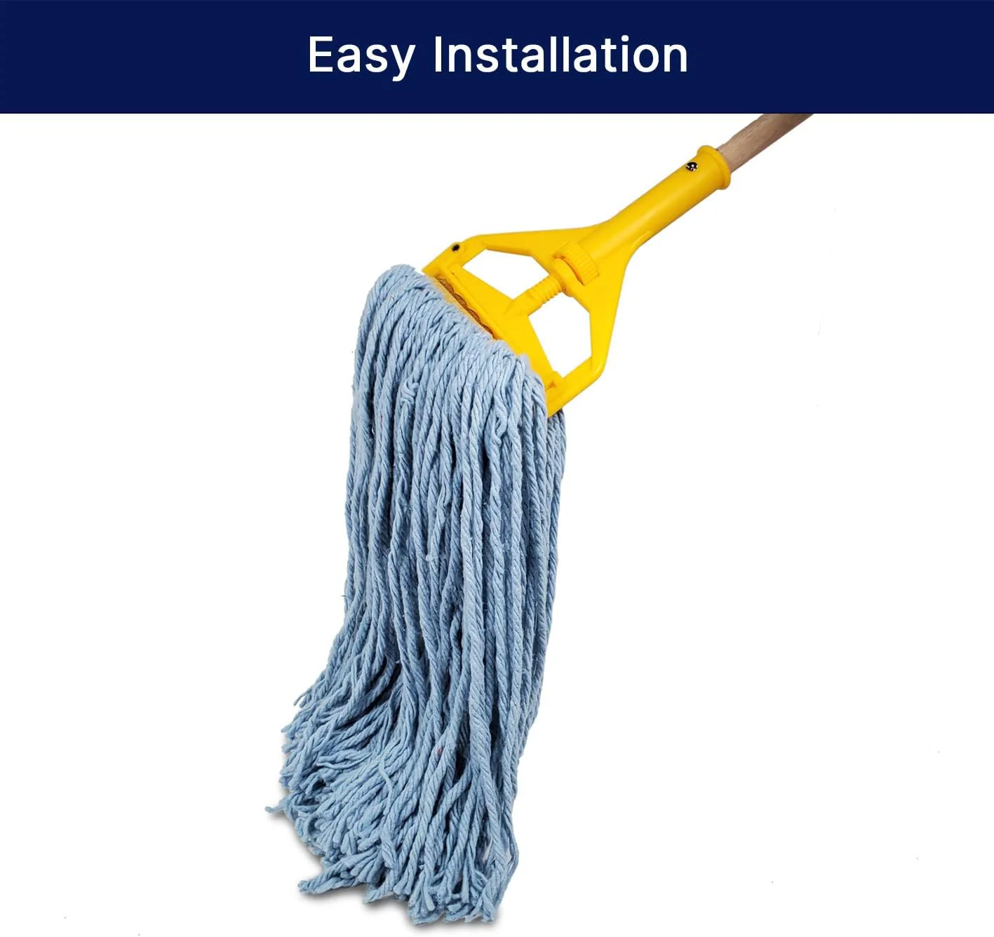 Spartano - 16oz Blue Synthetic Cut-End Mop Head - 3096 - Image 7