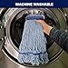 Spartano - 16oz Blue Synthetic Loop-End Mop Head - 3090 - Image 6