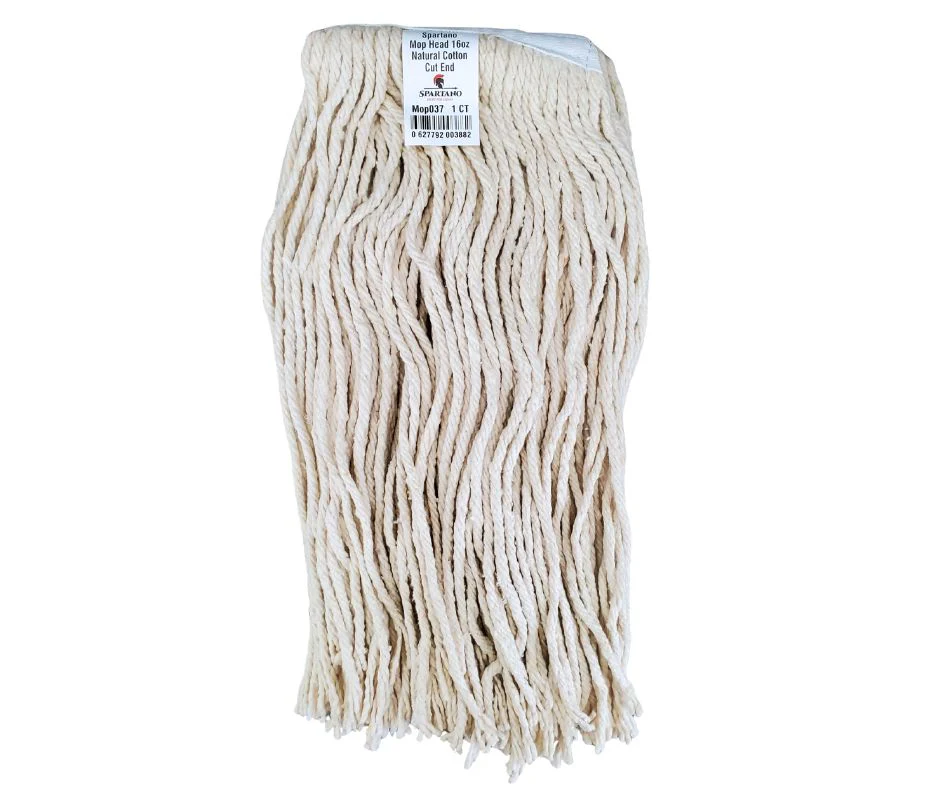 Spartano - 16oz Natural Cotton Cut-End Mop Head - 3093 - Image 2