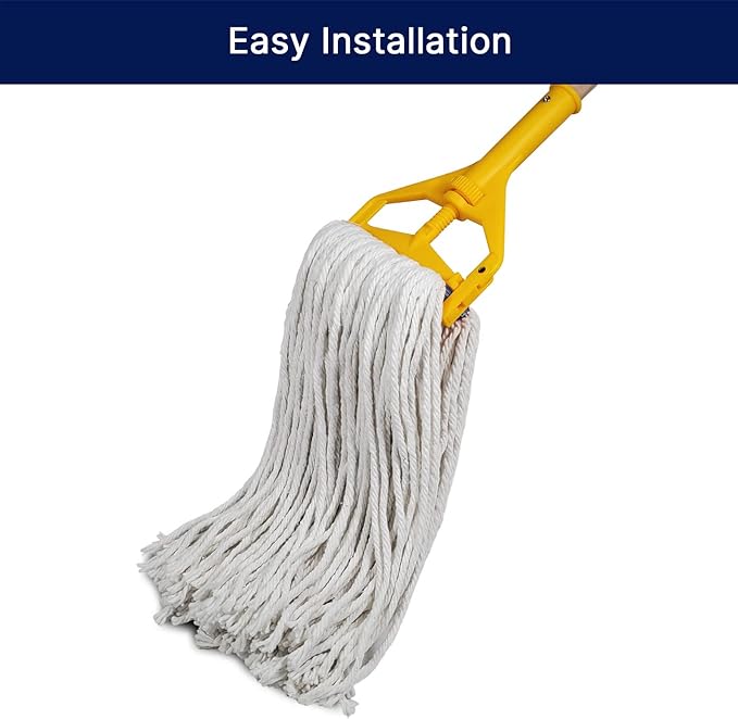 Spartano - 16oz White Synthetic Cut-End Mop Head - 3086 - Image 5