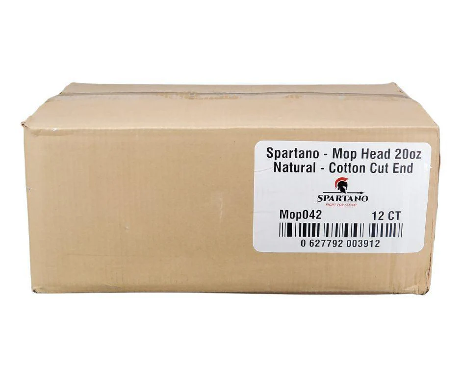 Spartano - 20oz Natural Cotton Cut-End Mop Head - MopC20 - TS3020 - Image 3