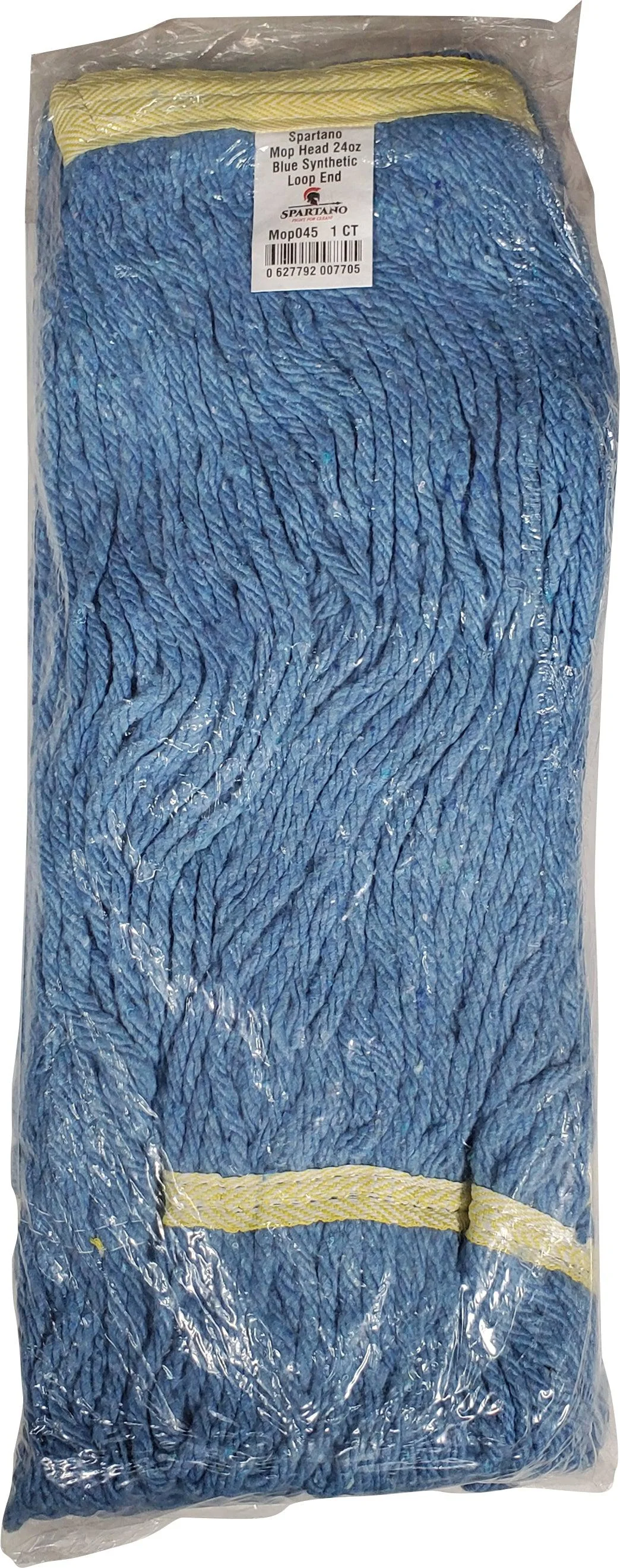 Spartano - 24oz Blue Synthetic Loop-End Mop Head - 3052B - Image 3