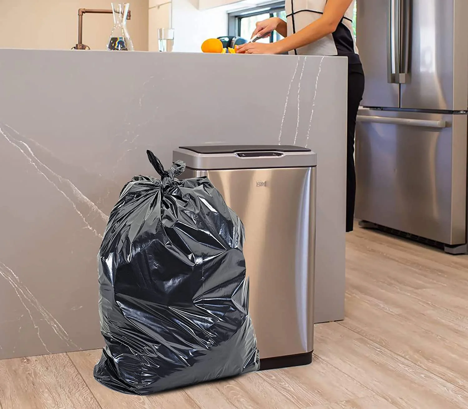 Spartano - Garbage Bags - Regular - Black - 42"x48" - Image 7