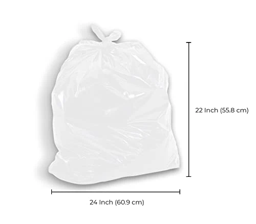 Spartano - Garbage Bags - Regular - White - 24"x22" - Image 2