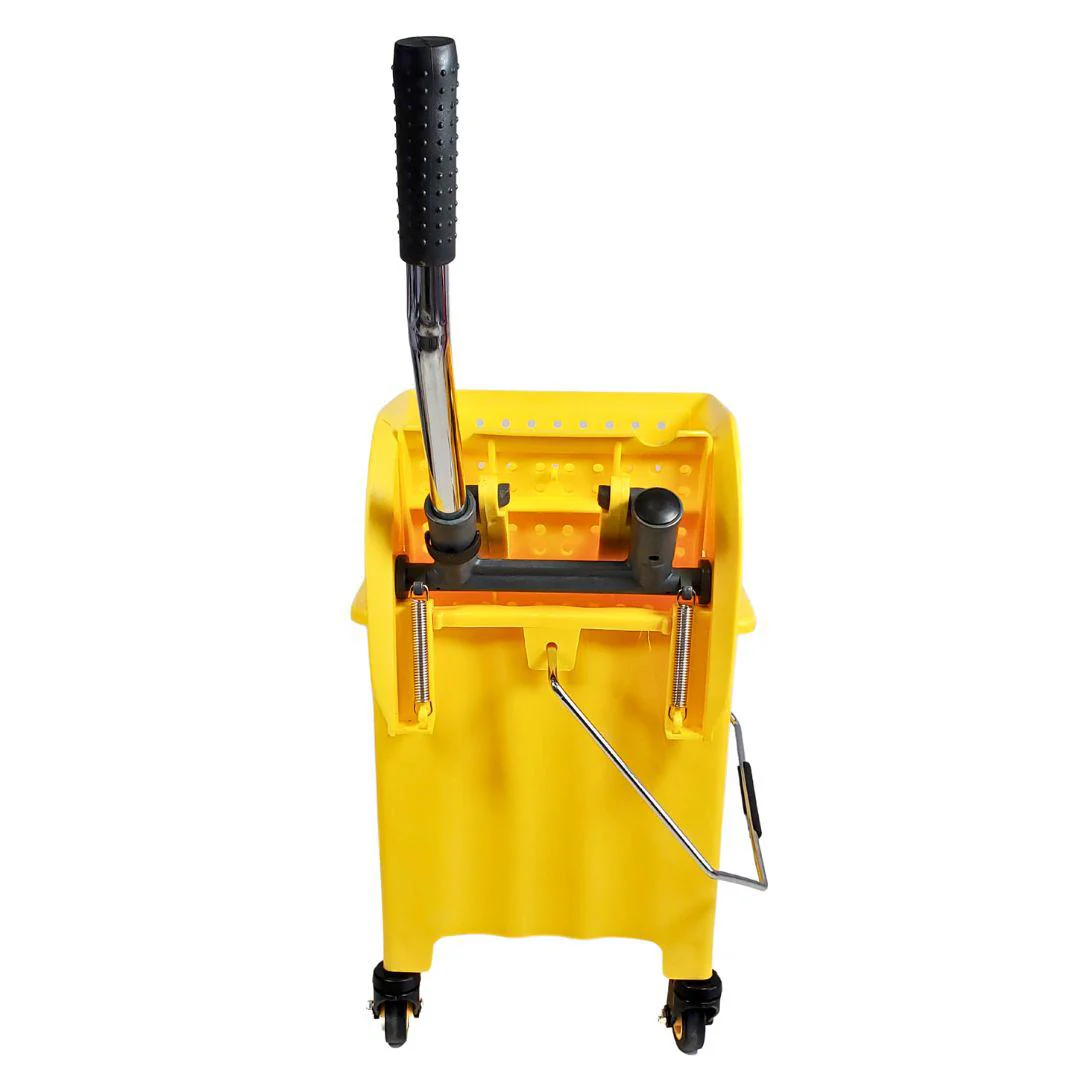 Spartano - 19L Mop Bucket with Down Press Wringer - Yellow - 4940 - Image 3
