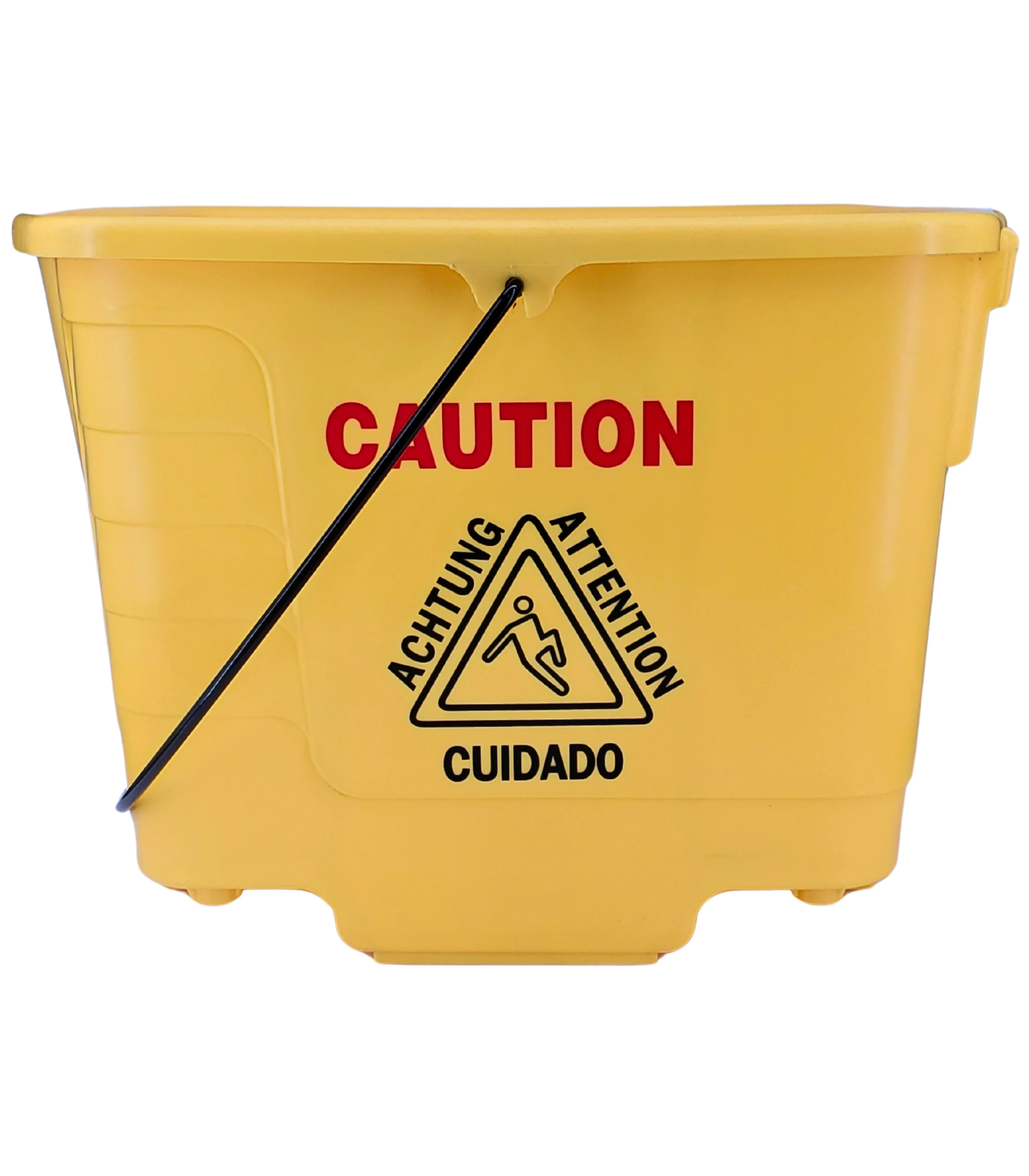 Spartano - 27L Mop Bucket with Down Press Wringer - Yellow - 4939 - Image 5