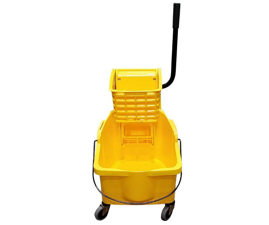 Spartano - 32L Mop Bucket with Side Press Wringer  - Yellow - 4937 - Image 5
