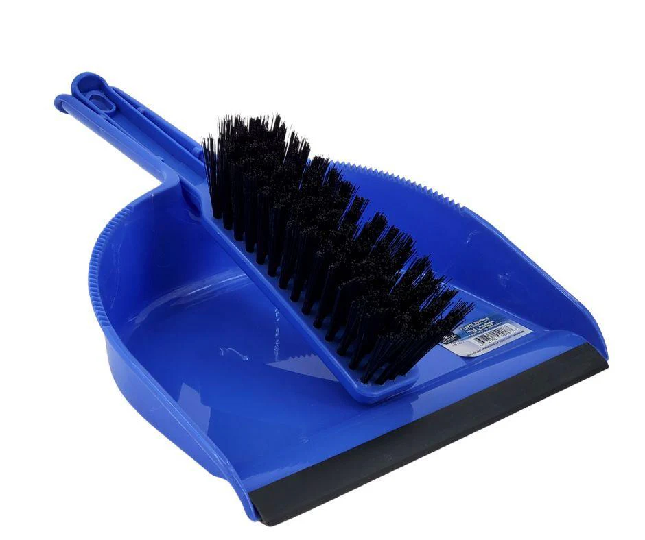 Spartano - Plastic Dustpan with Brush Set - Blue - 4918 - Image 3