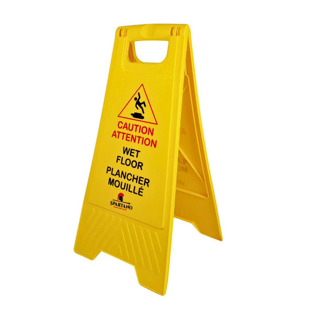 Spartano - Wet Floor Sign - Yellow - 4942 - Image 2