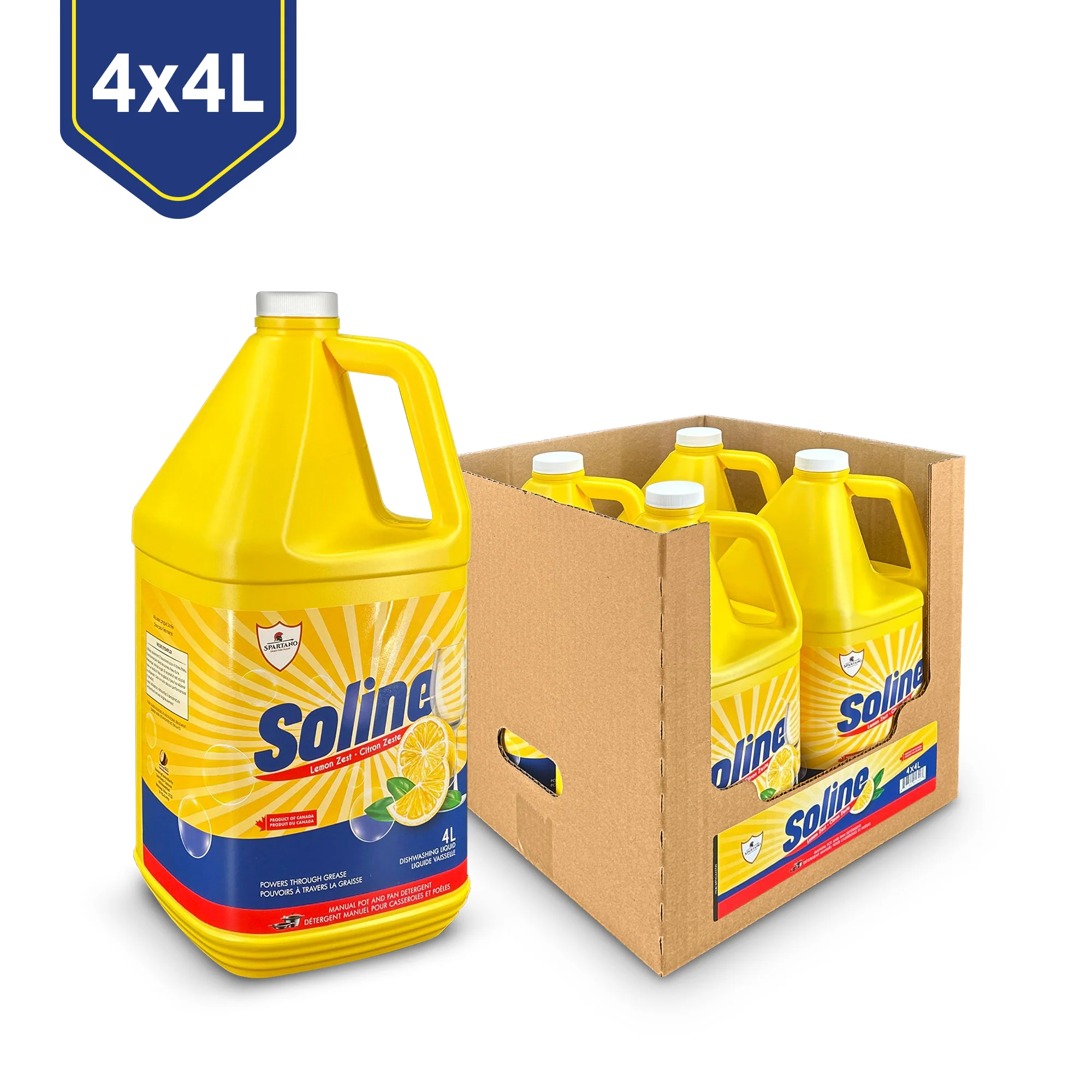 Spartano - Soline - Hand Dishwashing Liquid - Lemon - Image 7